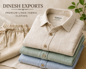 Dinesh Exports- Linen Fabric clothes